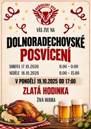 oslava posvícení s hudbou