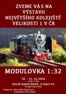 kolejiště v expozici